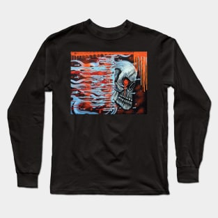 13TH Skull Long Sleeve T-Shirt